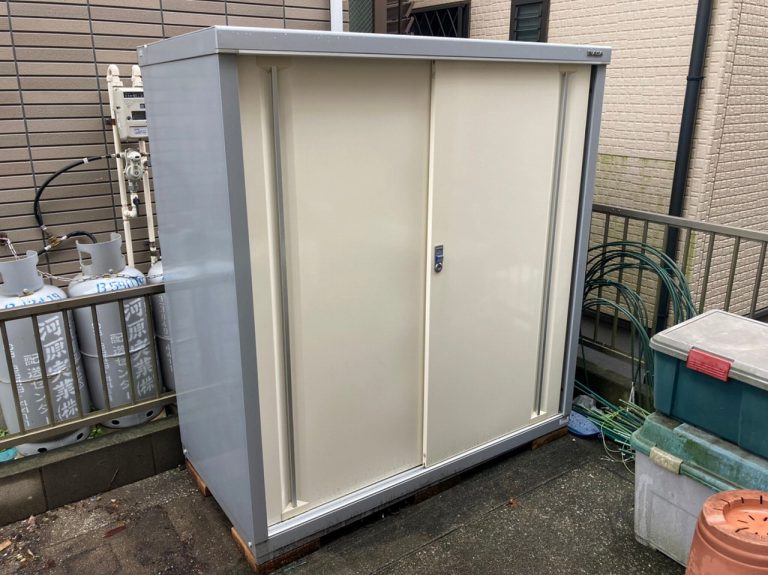 INABA イナバ物置 物置 MJN-157D シンプリー W1530×D777×H1603mm 1.24? 0.3坪 鍵付き