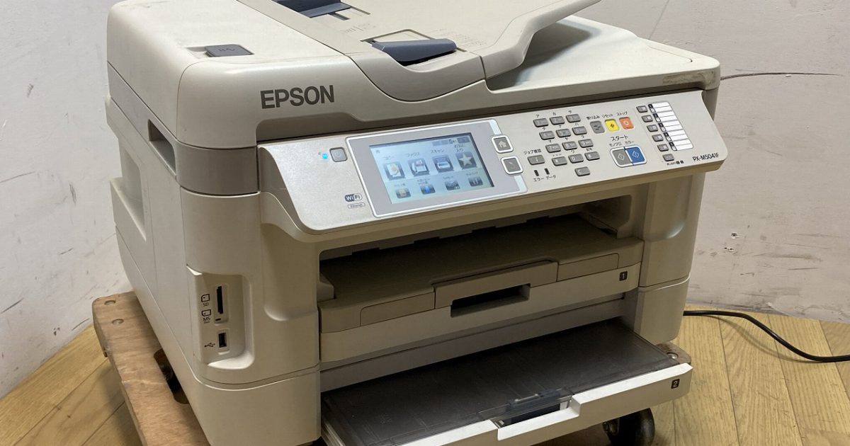 EPSON エプソン インクジェット A3 複合機 PX-M5041F ビジネス向け FAX コピー スキャナ 無線LAN Wi-Fi対応 USB
