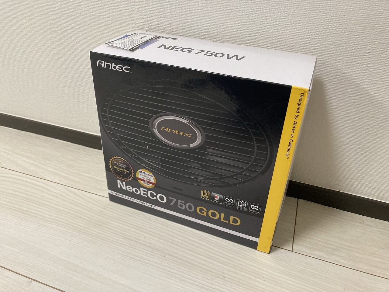 Antec PC電源 750W NeoECO750GOLD 未開封品 Antec NeoECO 750 GOLD 電源ユニット Antec アンテック NeoECO