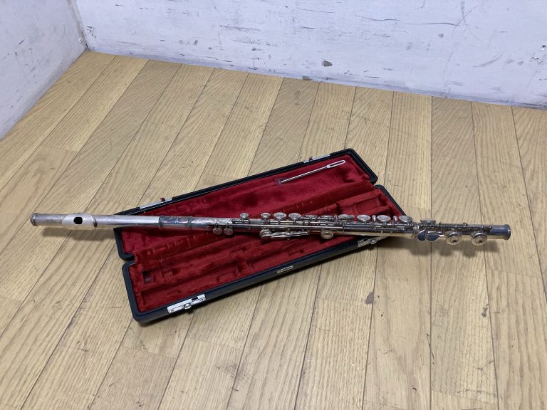 YAMAHA ヤマハ フルート YFL-311 管楽器 SILVER刻印有 オフセット カバード