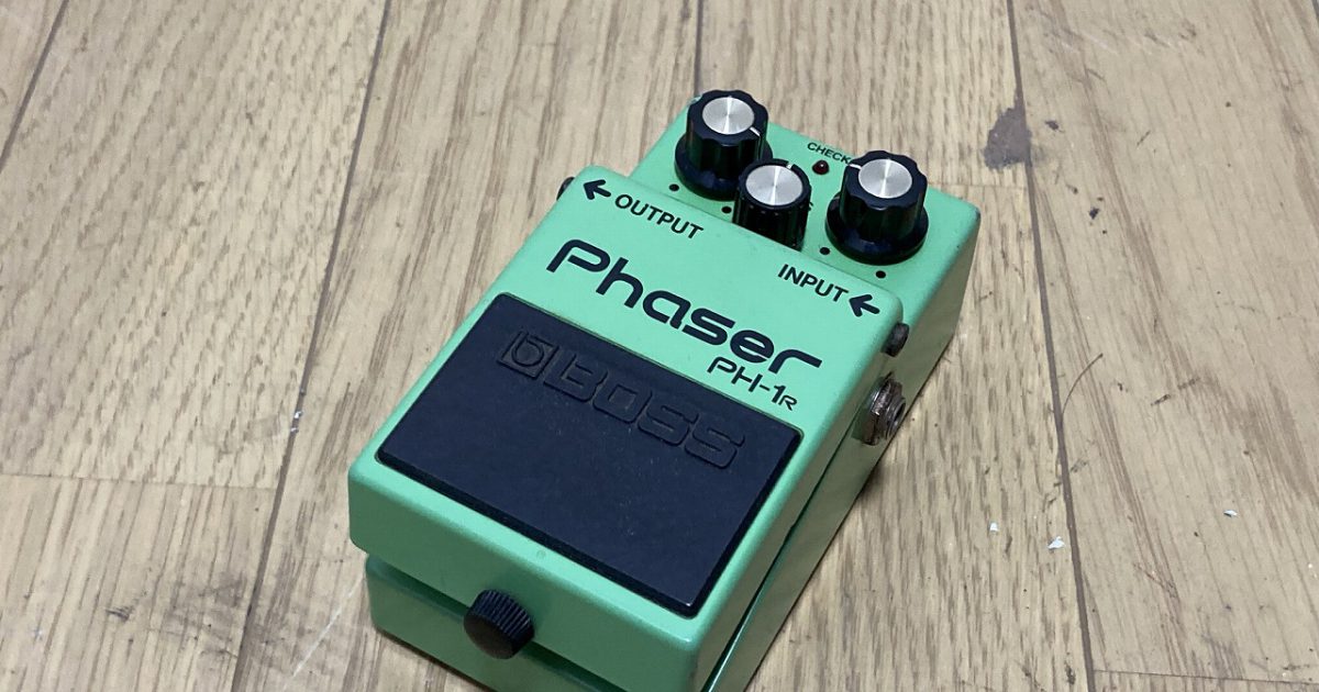 BOSS ボス コンパクトエフェクター PH-1R フェイザー モジュレーション系 1984年製造 当時物