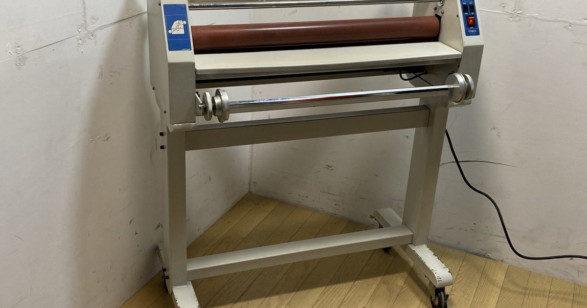 YOUBON ユーボン 業務用 コールドラミネーター IKO-650EM Lamiman 架台付 フットスイッチ付き 最大650mm