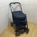 Bonbi ボンビ I LOVE PETS ペットバギー DECA プログレ デニム 耐荷重30kgまで ペットカート