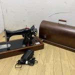 AXE アックスヤマザキ 電動 家庭用ミシン アンティーク調ミシン HA-1