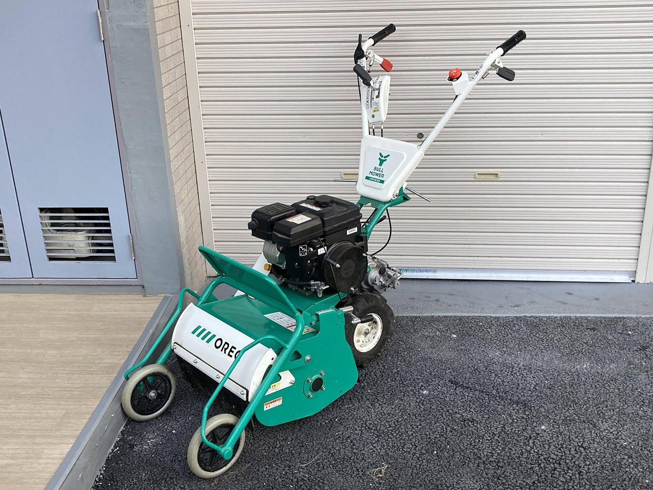 9/4【展示品】オーレック/OREC 自走式草刈機 ミニハンマーナイフ