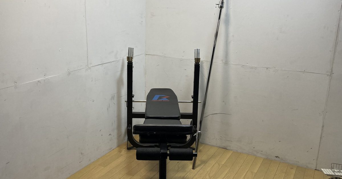 Fighting Road ファイティングロード ベンチプレスセット プレート112.5キロ分 10キロシャフト付き