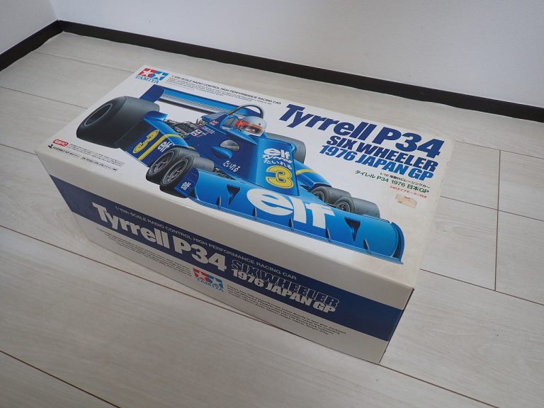 田宮 TAMIYA タミヤ 1/10電動RCカー Tyrrell P34 ティレル タイレル ラジコン 1976 JAPAN GP