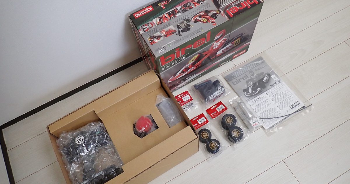 KYOSHO 京商 1/5 ラジコン レーシングカート Birel ビレル R31-SE RC電動カー おまけマフラー タイヤなど