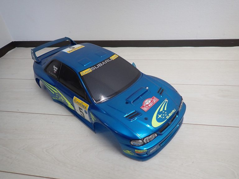 ラジコン エンジン ボディセット 1/10 1999 WRC インプレッサ ラリーモンテカルロ 完成品