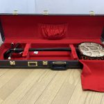 沖縄三味線 三線 サンシン ハードケース付き スペア弦付 練習用 入門用 和楽器