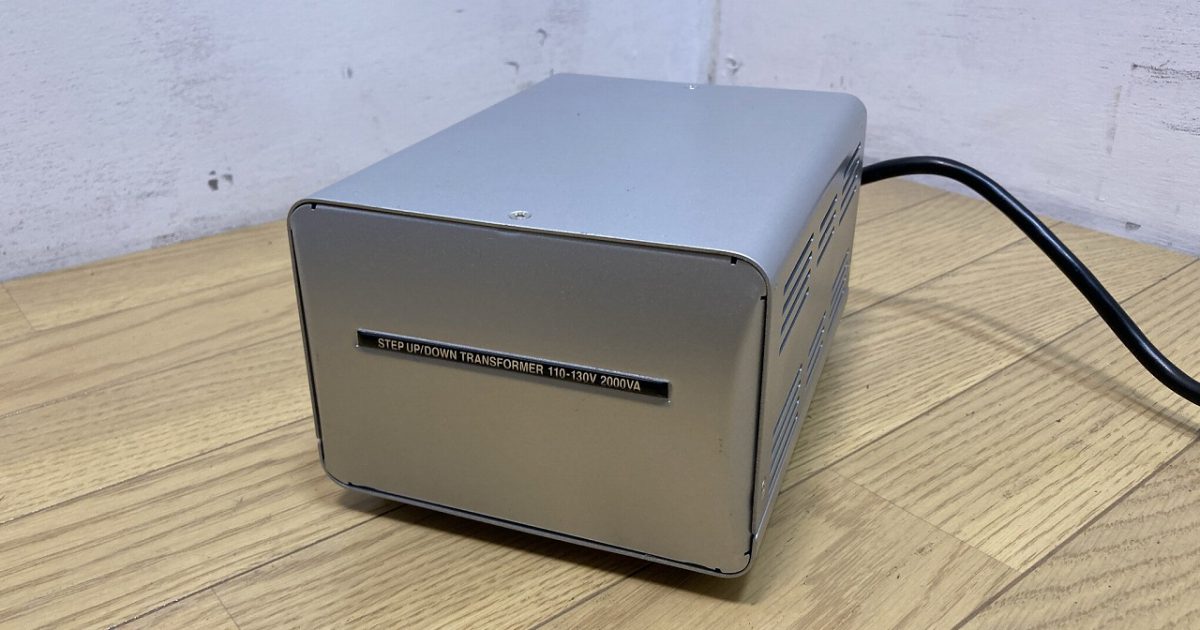 KASHIMURA カシムラ アップ ダウン トランス TTS-150C AC120V→AC100V 2000VA AC120V←AC100V 1500VA