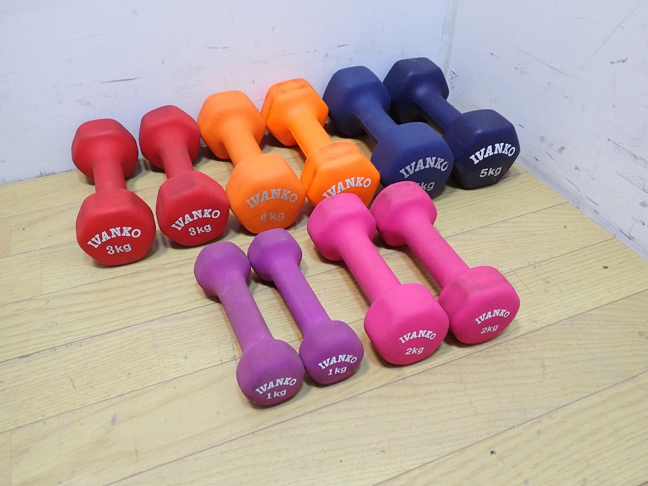20kg ダンベル ペア イバンコ イヴァンコ IVANKO②