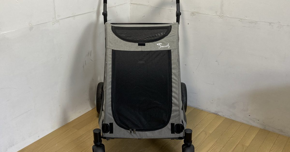 PETIQUE ペティック petstroller ペットカート カリフォルニアペットブランド 大型犬用トロリーペットカート MAX55kg