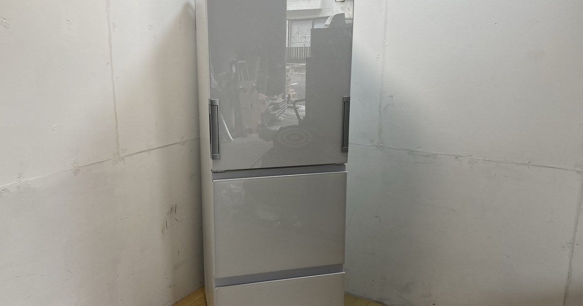 SHARP シャープ 2020年製 350L冷凍冷蔵庫 SJ-GW35F-W W600×D665×H1690mm プラズマクラスター どっちもドア