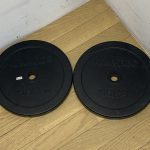 IVANKO イバンコ フルラバープレート ウェイト 10kg×2枚 合計20kg シャフト径28mm