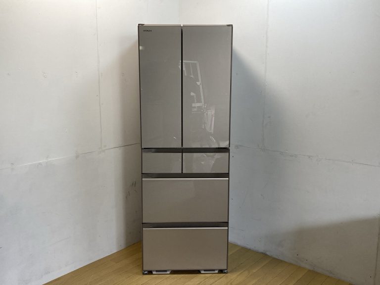 HITACHI 日立 6ドア 475L 冷凍冷蔵庫 R-HW48N 2020年製 クリスタルシャンパン