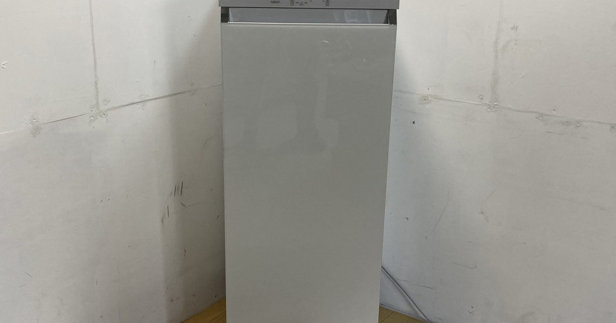 AQUA アクア 冷凍庫 AQF-GS13J-W 2020年製 ストッカー