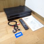 DVDレコーダー TOSHIBA D-VDR9K 東芝 VHS 一体型 地上デジタルチューナー ビデオデッキ リモコン SE-R0370 B-CAS 分波器 ケーブル