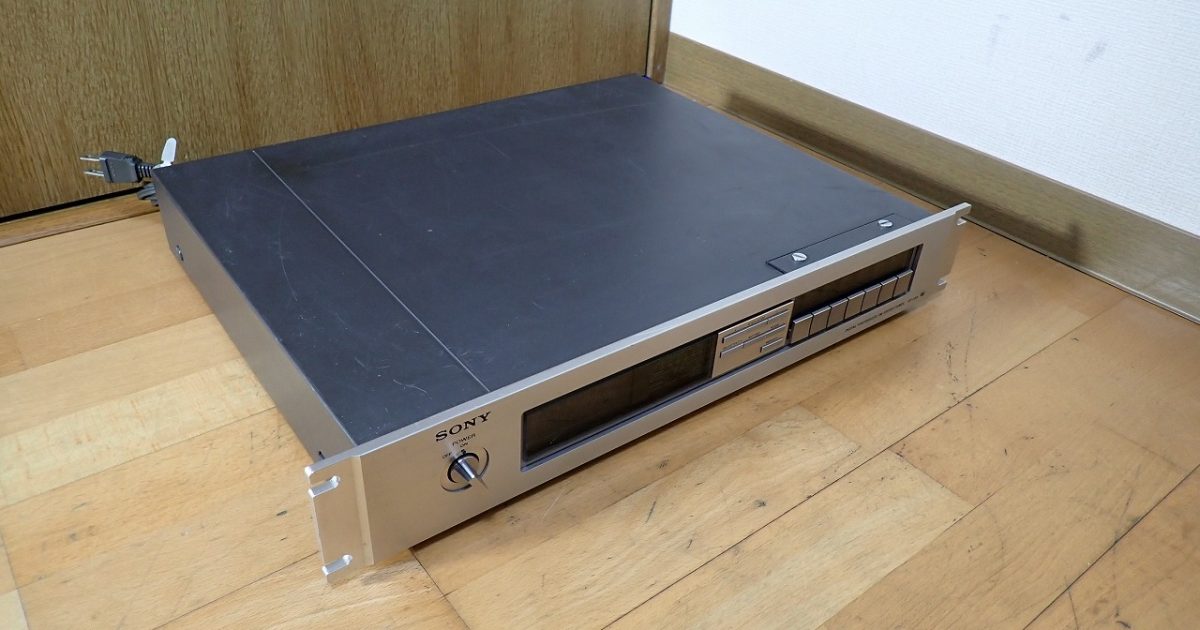 FMステレオチューナー SONY ESPRIT ST-J88 ソニー エスプリ Digital Frequency Synthesizer シンセサイザーチューナー クリスタルロック