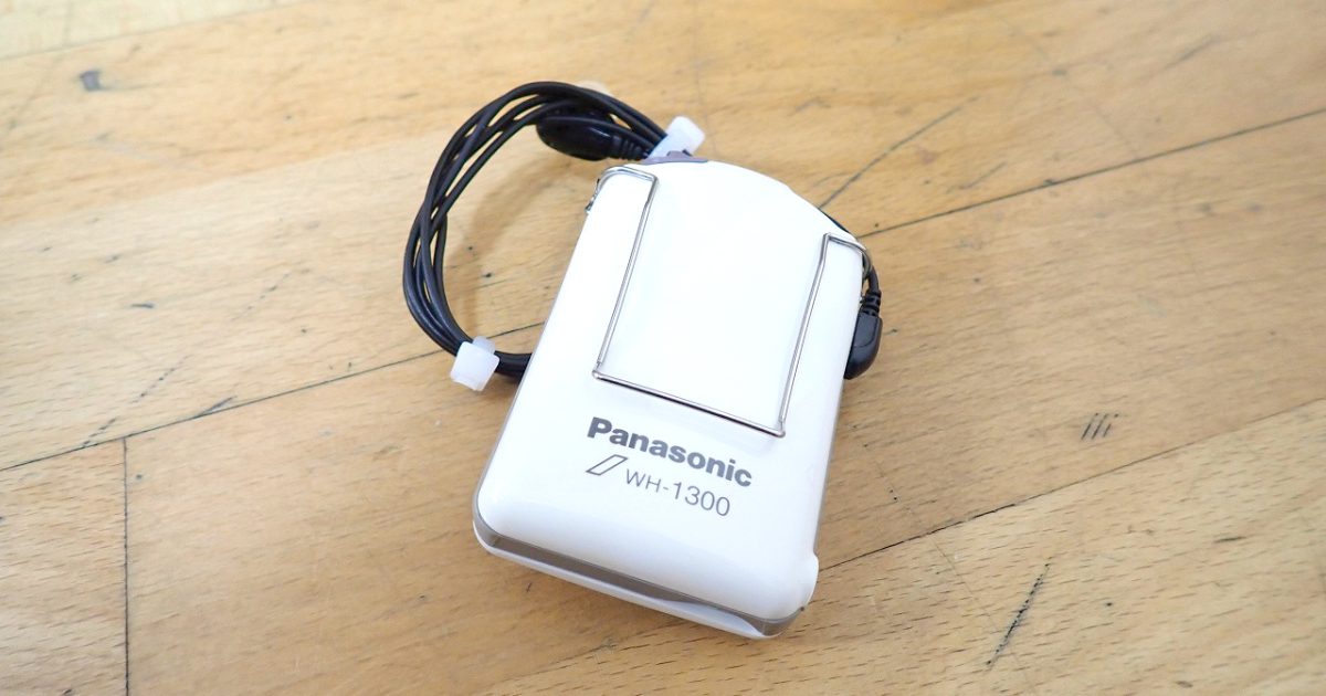補聴器 Panasonic ONWA WH-1300 パナソニック おんわ ポケット型 集音器 片耳 WH-A27 WH-A25