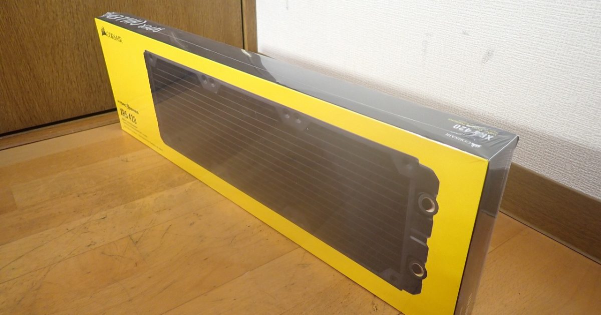 水冷ラジエーター Corsair Hydro X Series XR5 420 CX-9031003-WW コルセア ハイドロ 420mm