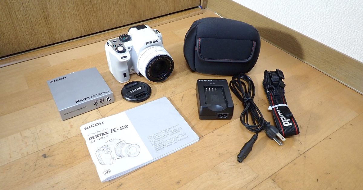 デジタル一眼レフ PENTAX K-S2 18-50RE ペンタックス レンズキット デジタルカメラ ホワイト 白 D-BC109 RH-RA52