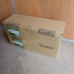 LEDシーリング DAIKO LZC-92158YS 大光電機 ベースライト レンジフード用照明 電球色 3000K 100W相当 2台セット