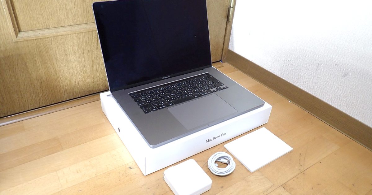 MacBook Pro Apple MVVJ2J/A Core i7 2.6GHz メモリ 16GB SSD 512GB Retina 16インチ Big Sur Graphics 630 マックブックプロ