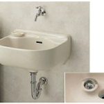 マルチシンク TOTO SK500 #NW1 ホワイト 排水金具 T6SMR 32mm Sトラップ 小形 横水栓 床排水 洗面器 手洗器 ボウル