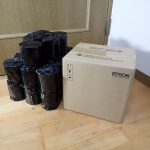 サーマルレシートプリンタ EPSON TM30UBE611 TM-m30 80 58mm エプソン 感熱紙 ロール紙 6本セット レジスタ 白 2018年