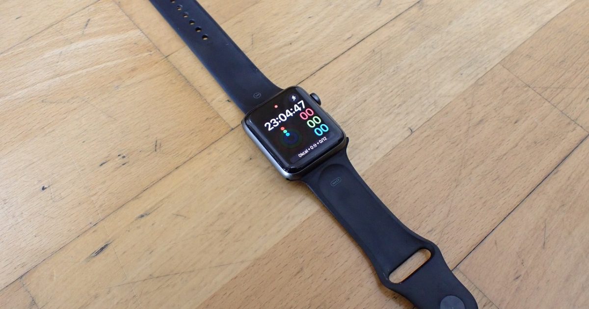 アップルウォッチ MQKN2J/A GPS+Cell 42mm A1891 Apple Apple Watch Series 3 ブラック スポーツバンド