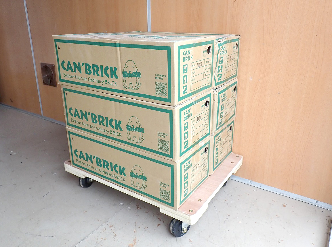 ブリックタイル CAN’ BRICK CFP-MC1 40pcs キャンブリック 内外壁用 壁材 タイル 6箱セット