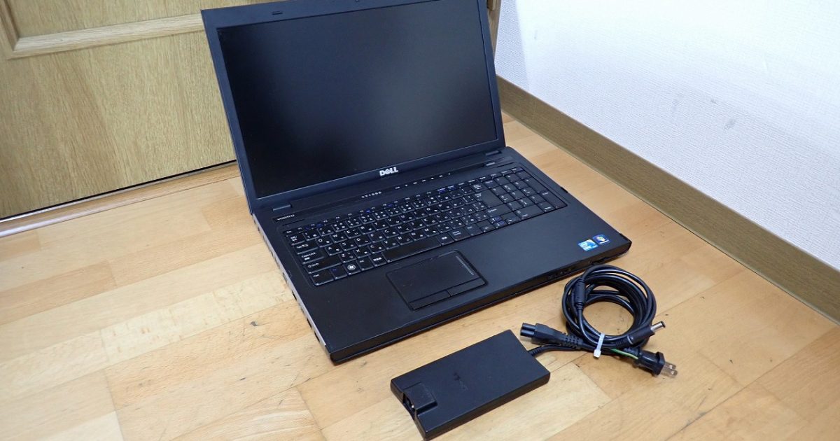 ノートパソコン DELL Vostro 3700 デル ボストロ Windows 10 Pro Core i5 M460 2.53GHz メモリ 4GB HDD 300GB DVD RW 17.3型 テンキー