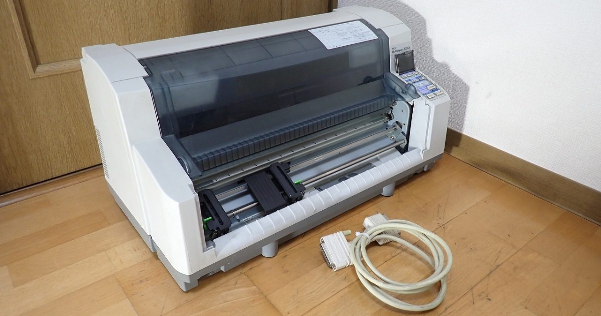 ドットインパクトプリンタ MultiImpact NEC PR-D700XX マルチインパクト 水平型 伝票 複写 パラレル 136字/行