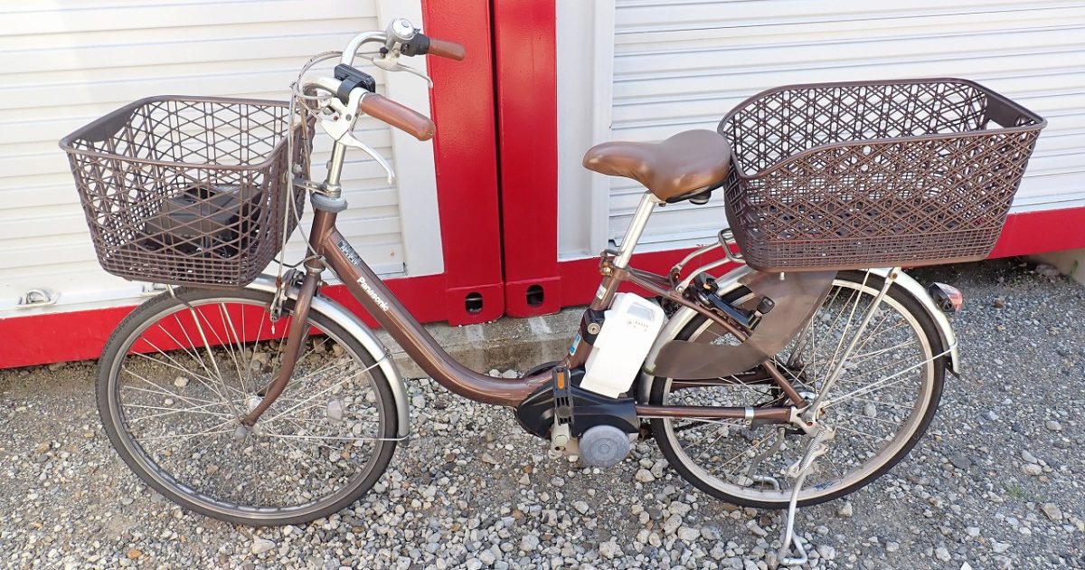 電動アシスト自転車 Panasonic BE-ELLU432T ビビ LU 24型 12Ah 内装3段変速 チョコブラウン パナソニック NKJ073Z