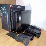 PCケース ASUS GX601 ROG STRIX HELIOS BK/AL/WITH HANDLE エイスース ミドルタワー 強化ガラス アルミフレーム E-ATX ATX