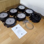 パーライト AMERICAN DJ MEGA PAR PROFILE PLUS メガパープロフィールプラス LED 舞台照明 ステージライト 6台セット