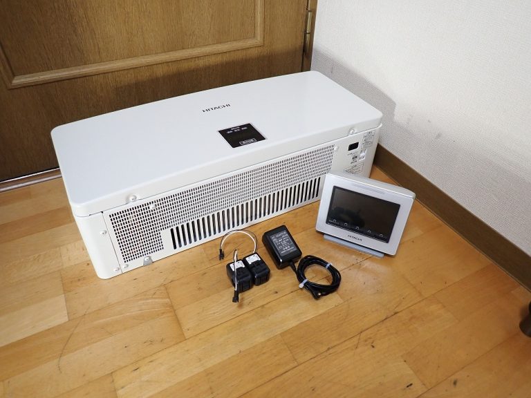 パワーコンディショナー HITACHI HSS-P55DMT15 5.5kW モニター HSS-D50D 日立 表示ユニット パワコン 太陽光 ソーラー 屋内