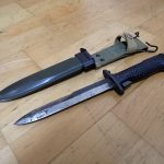 銃剣 U.S M8A1 アメリカ 米軍 ナイフ M14 ライフル ベトナム戦争 初期 スカバード 鞘 ミリタリー 骨董品