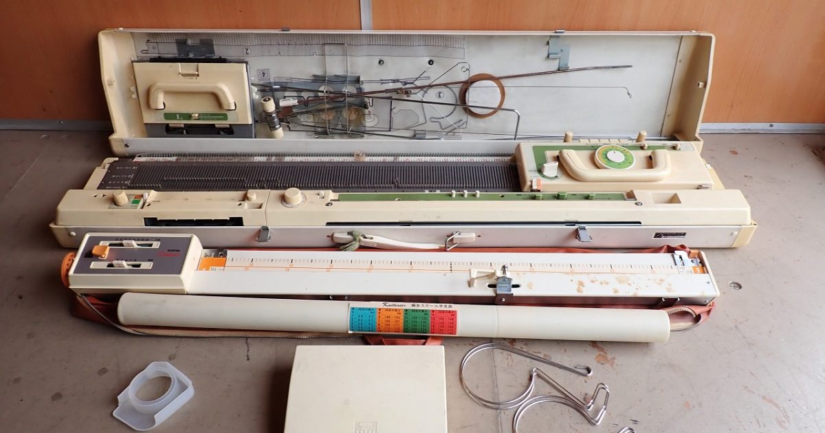 編み機 BROTHER Palie 8 KH-881 ブラザー パリエ8 編機 ハンドクラフト ニットリーダー KL-117 手芸 10