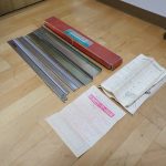 鈴木式ガーター器 NIHON GARTER PAT. NO. 228780 PAT. NO. 314617 編み機 編機 説明書 元箱付き