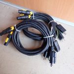 電源ケーブル Neutrik NAC3FX-W powerCON TRUE1 ノイトリック パワコン トゥルー1 3ピン 100V プラグ 約1.9m  6本セット
