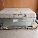 産業用送風機 MITSUBISHI BFS-80SG 三菱電機 ストレートシロッコファン 単相100V 消音形 換気扇 102A40