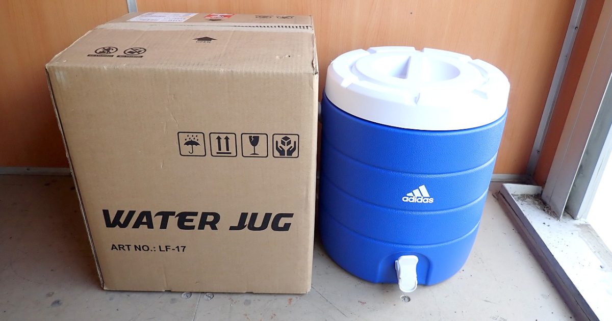 ウォータージャグ adidas WATER JUG LF-17 17L アディダス 水筒 アウトドア キャンプ スポーツ