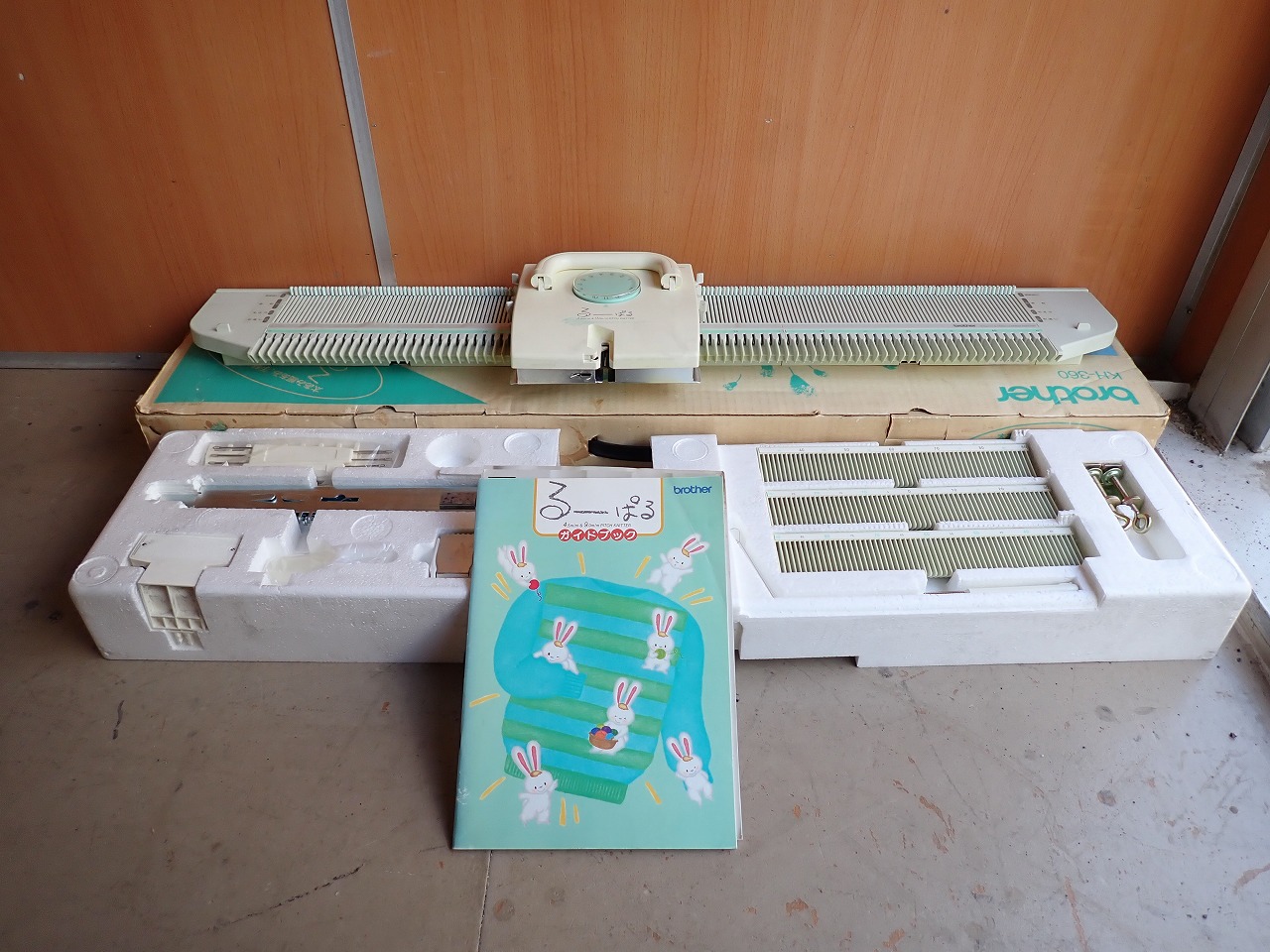 編み機 BROTHER KH-360 ブラザー るーぱる 4.5m/m 9.0m/m PITCH 編み機 BROTHER KH-360 ブラザー るーぱる 4.5m/m 9.0m/m PITCH