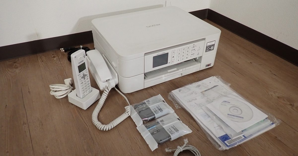 インクジェットプリンター BROTHER MFC-J738DN ブラザー プリビオ 複合機 A4 コピー 電話機 FAX スキャナ Wi-Fi 2020年
