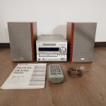コンポ ONKYO FR-X7DV D-SX7A オンキヨー CD MD DVD チューナー ラジオ アンプ スピーカー ステレオ リモコン RC-541S