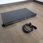 ネットワークスイッチ DELL PowerConnect 2848 デル パワーコネクト 非マネージドタイプ 1U ブラック ハブ ルーター サーバー