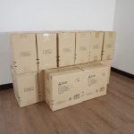 深形フード MITSUBISHI P-18VSQ4 三菱電機 ステンレス製 屋外フード 換気扇 ロスナイ 換気扇用システム部材 ダクト用 14台セット