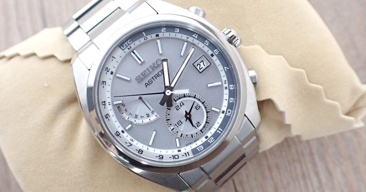 腕時計 SEIKO ASTRON SBXY009 8B63-0BA0 セイコー アストロン ソーラー 電波時計 チタン メンズ 男性 シルバー デイデイト